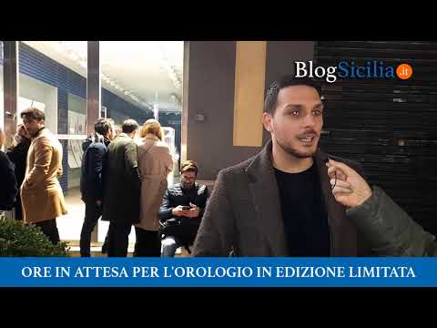 Ore in attesa per l’orologio in edizione limitata