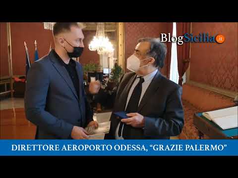 Direttore aeroporto Odessa, “Grazie Palermo”