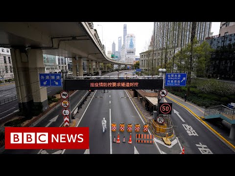 Shanghai’s city-wide Covid lockdown underway – BBC News