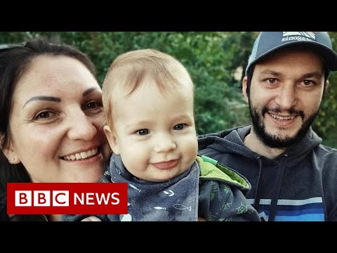 Ukrainian parents describe raising a baby in a war zone – BBC News