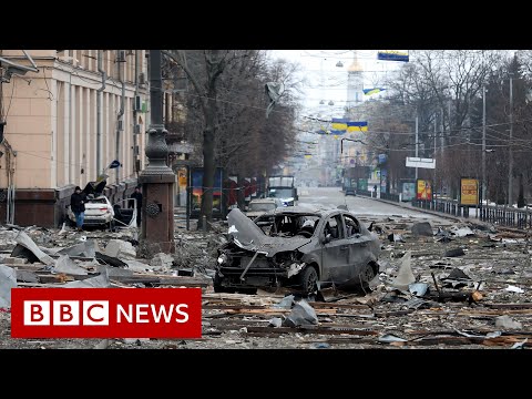 Russian paratroopers and rockets attack Ukraine’s second-largest city Kharkiv – BBC News