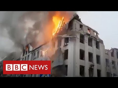 Russia intensifies onslaught on Ukraine’s cities – BBC News