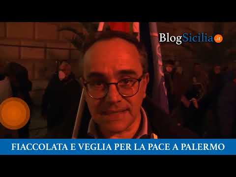 Fiaccolata e veglia per la pace a Palermo