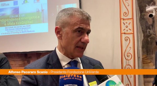 Pecoraro Scanio “Rinnovabili per indipendenza energetica”