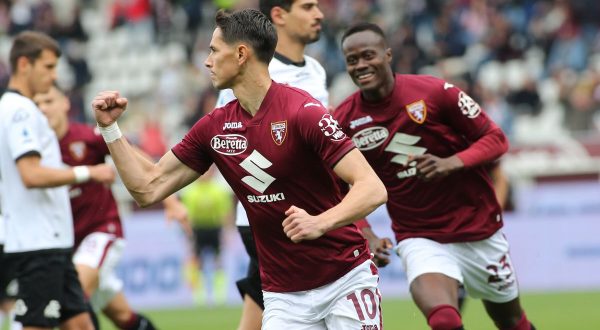 Torino-Spezia 2-1, decide una doppietta di Lukic