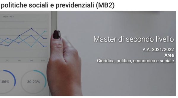 Statale Milano, al via un master in Politiche previdenziali