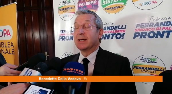 Comunali Palermo, Della Vedova “Con Ferrandelli progetto innovativo”