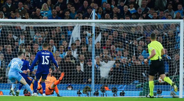 Gol e spettacolo a Manchester, City-Real Madrid 4-3