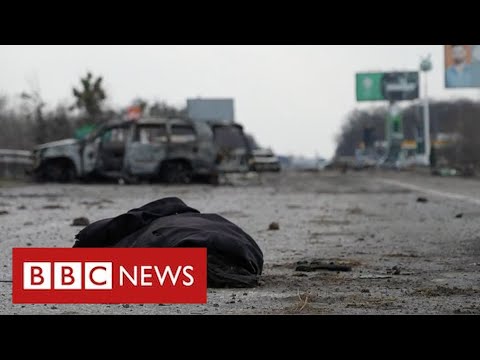 Gruesome evidence points to war crimes on road outside Kyiv – BBC News