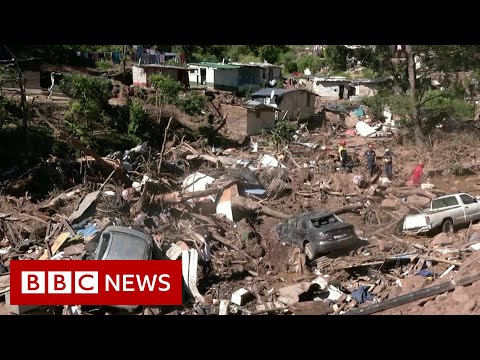 Fears of water borne diseases following floods in South Africa – BBC News