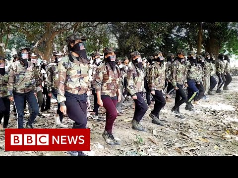 Inside the people’s resistance in Myanmar  – BBC News