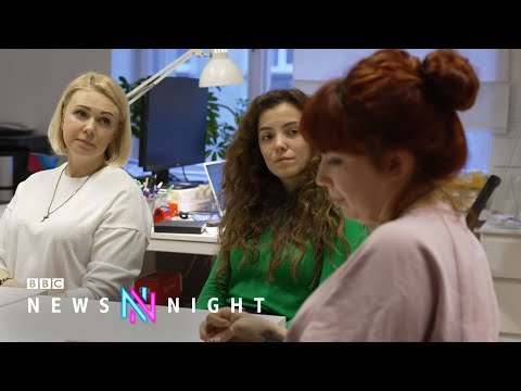 The Ukrainian women and children living with trauma – BBC Newsnight