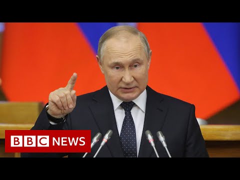 Russia’s President Putin warns against foreign intervention in Ukraine war – BBC News