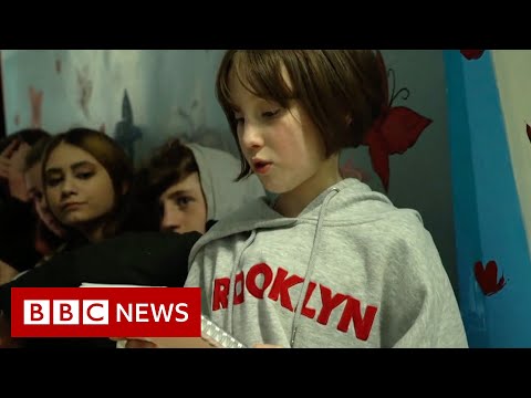 Ukrainian children surviving war with Russia without their parents – BBC News