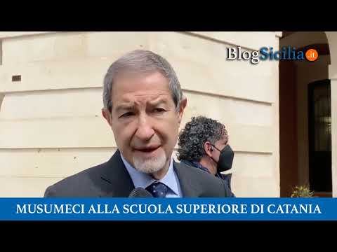 Università, Musumeci alla Scuola superiore di Catania