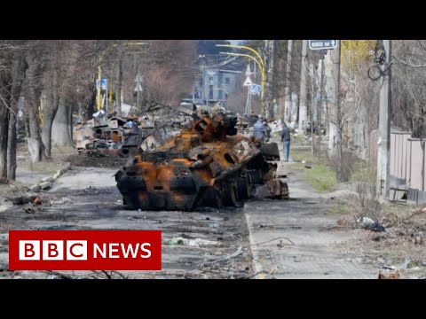 Satellite images appear to show Russian atrocities in Bucha, Ukraine – BBC News