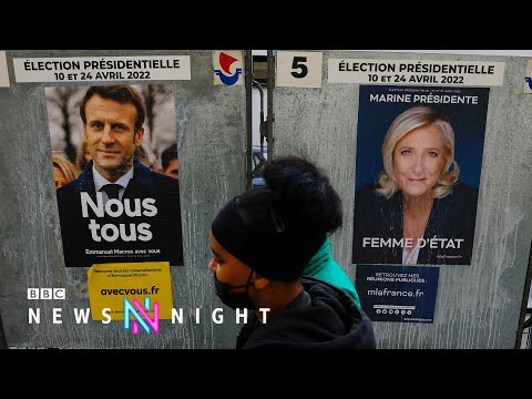 French election: Far-right Le Pen closes in on Macron – BBC Newsnight