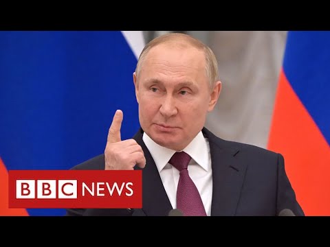 Putin accused of blackmail over gas supplies to Europe – BBC News