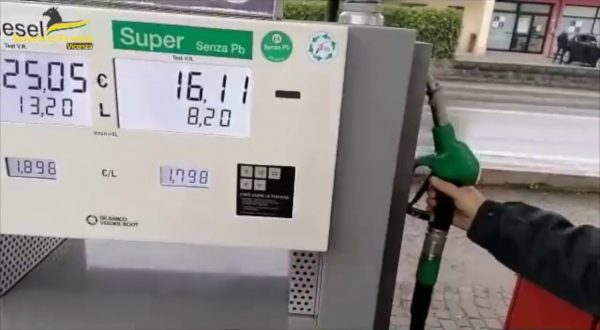 Vicenza, sequestrato un distributore di carburante