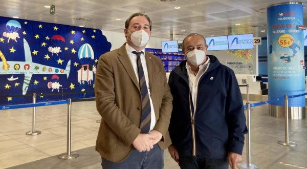 Covid, chiude l’area tamponi all’aeroporto di Palermo