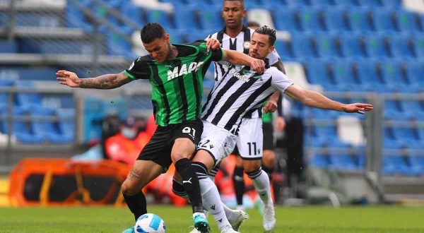 Nuytinck risponde a Scamacca, 1-1 fra Sassuolo e Udinese