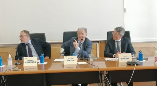 Lectio magistralis di Romano Prodi a Scienze politiche a Palermo