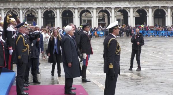 Mattarella a Venezia per i 60 anni della scuola navale Morosini