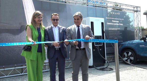 Volvo, anche in Piemonte la rete ultrafast di ricarica