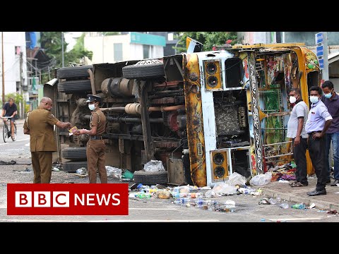 Arson attacks in Sri Lanka as protests over economic crisis continue – BBC News