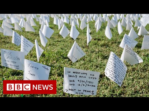 United States passes one million Covid deaths – BBC News