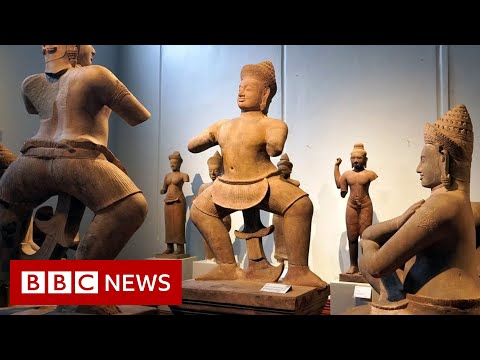 Cambodia calls for UK to return looted treasures – BBC News