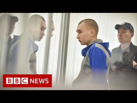 Russian soldier jailed for life for killing civilian in first Ukraine war crimes trial  – BBC News