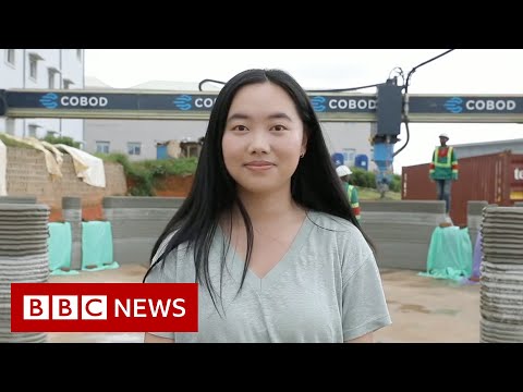 The woman 3D-printing schools in Madagascar – BBC News