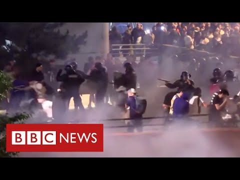 French police accused of brutality at chaotic Champions League final – BBC News