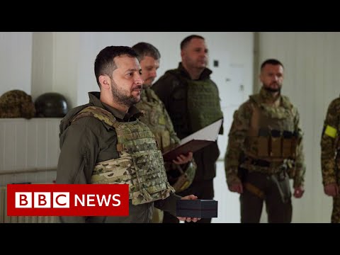 President Zelensky makes first trip outside Kyiv since Russia’s Ukraine invasion – BBC News