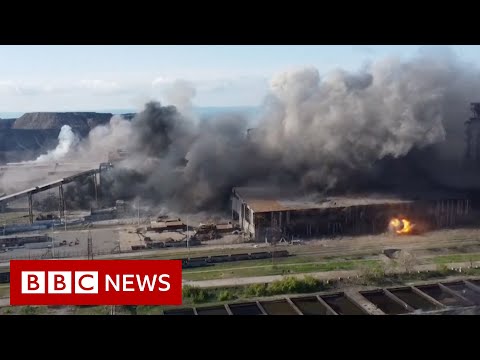 Operation to rescue civilians from besieged Ukrainian steelworks under way – BBC News