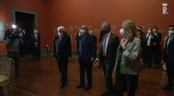 Mattarella e Tebboune visitano Museo Capodimonte