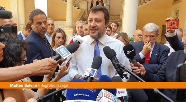 Salvini “Lega vuole prendere di più ma competizione è con sinistra”