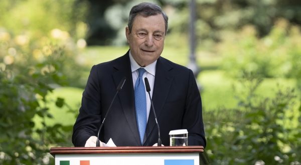 Draghi “Sul gas per l’inverno siamo tranquilli”