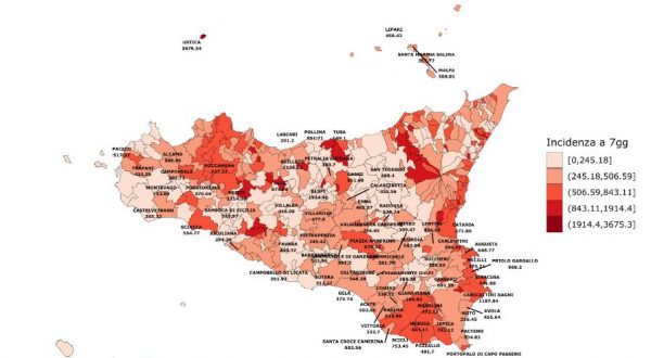 In Sicilia più contagi Covid, lieve incremento delle ospedalizzazioni