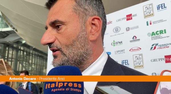 Pnrr, Decaro “I Comuni hanno mantenuto gli impegni”