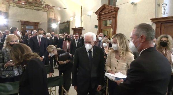 Mattarella alla presentazione della relazione del Garante dei detenuti