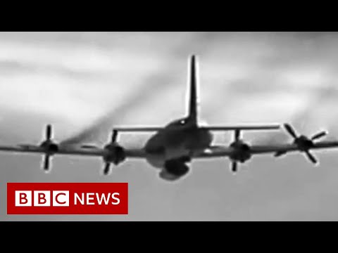 Footage of Nato jet encounter with Russian plane – BBC News