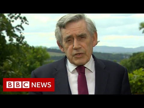 Former UK PM Gordon Brown calls on Boris Johnson and world leaders to solve major crises – BBC News