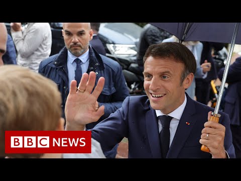 Elections in France decide battle between Emmanuel Macron and the left – BBC News