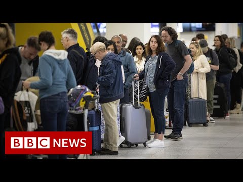 Holidaymakers facing travel disruption as flights cancelled at UK airports – BBC News