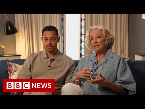 Dame Emma Thompson on being ‘brave’ and sexy in Good Luck To You, Leo Grande – BBC News