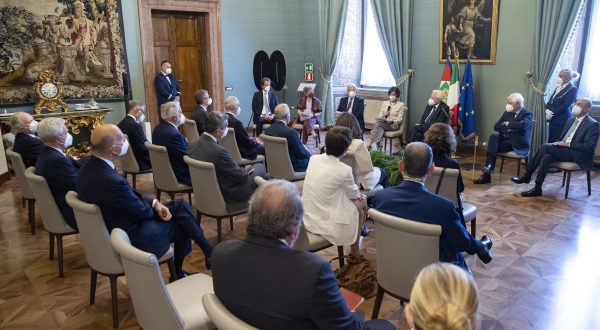 Mattarella riceve una delegazione della Fondazione Occorsio