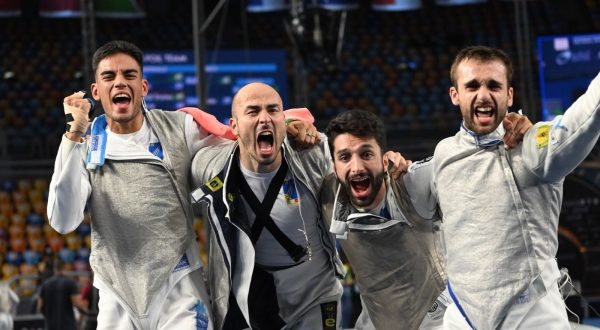 Mondiali scherma, azzurri d’oro nel fioretto maschile