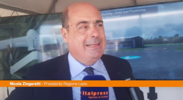 Zingaretti “Con i droni trasporto organi più veloce e sicuro”